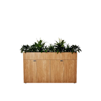 Desk End Planter Cupboards/Lockers