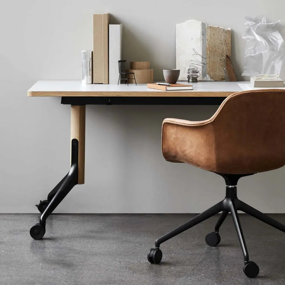 Table de bureau Woodstock à plateau rabattable