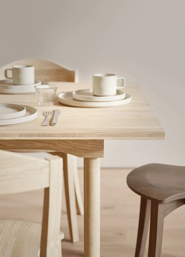 Bibolina Dining Table Rectangular - Wooden Legs