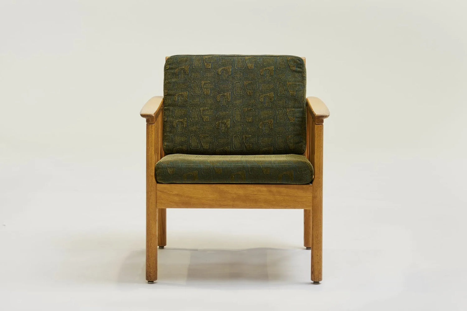 Oak armchair by Skaraborgs Möbelindustri, 1950s-1970s