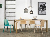Chaise Split - Placage/ Bois massif
