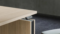 MOTION Sit Stand Desk - 2 Person Bench with Privacy Panel