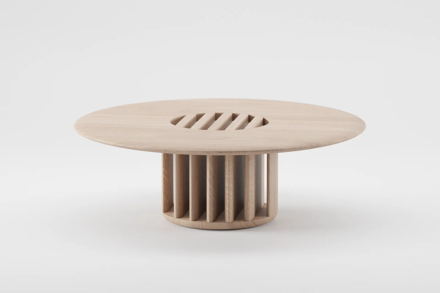 Grid Coffee Table - Solid Top