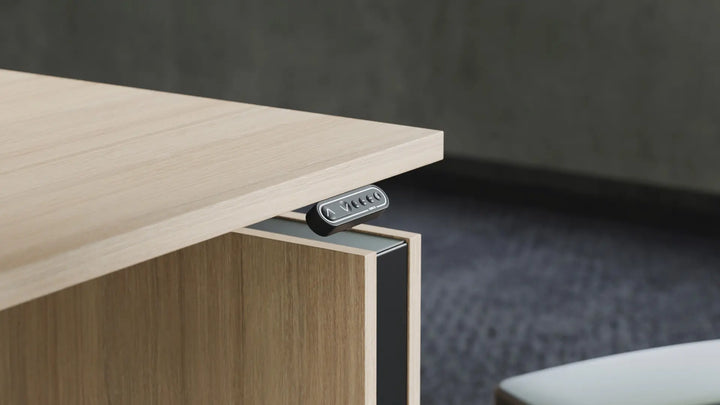 MOTION Bureau assis-debout - Banc pour 2 personnes Pieds en métal