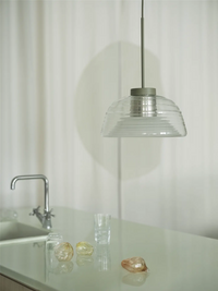Lampe suspendue à deux niveaux