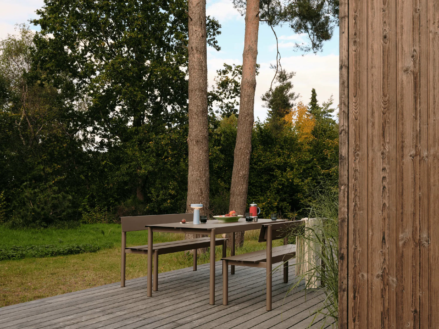 Linear Steel Bench