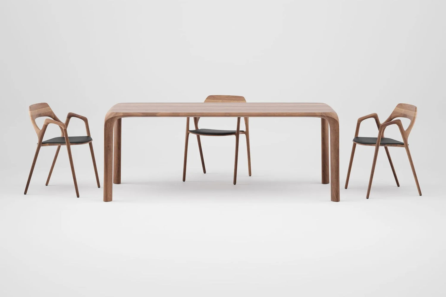 Chaise Ging avec Assise Rembourrée