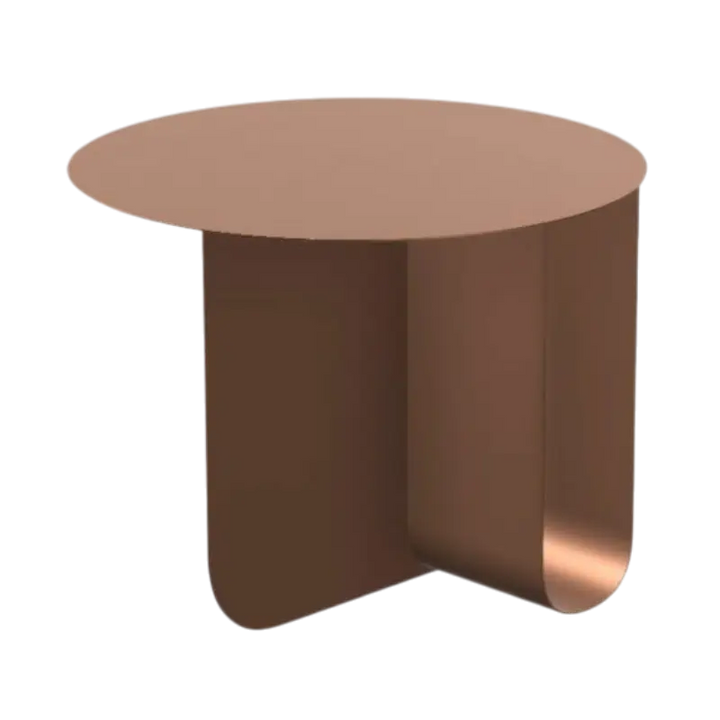 U Metal Round Coffee Table