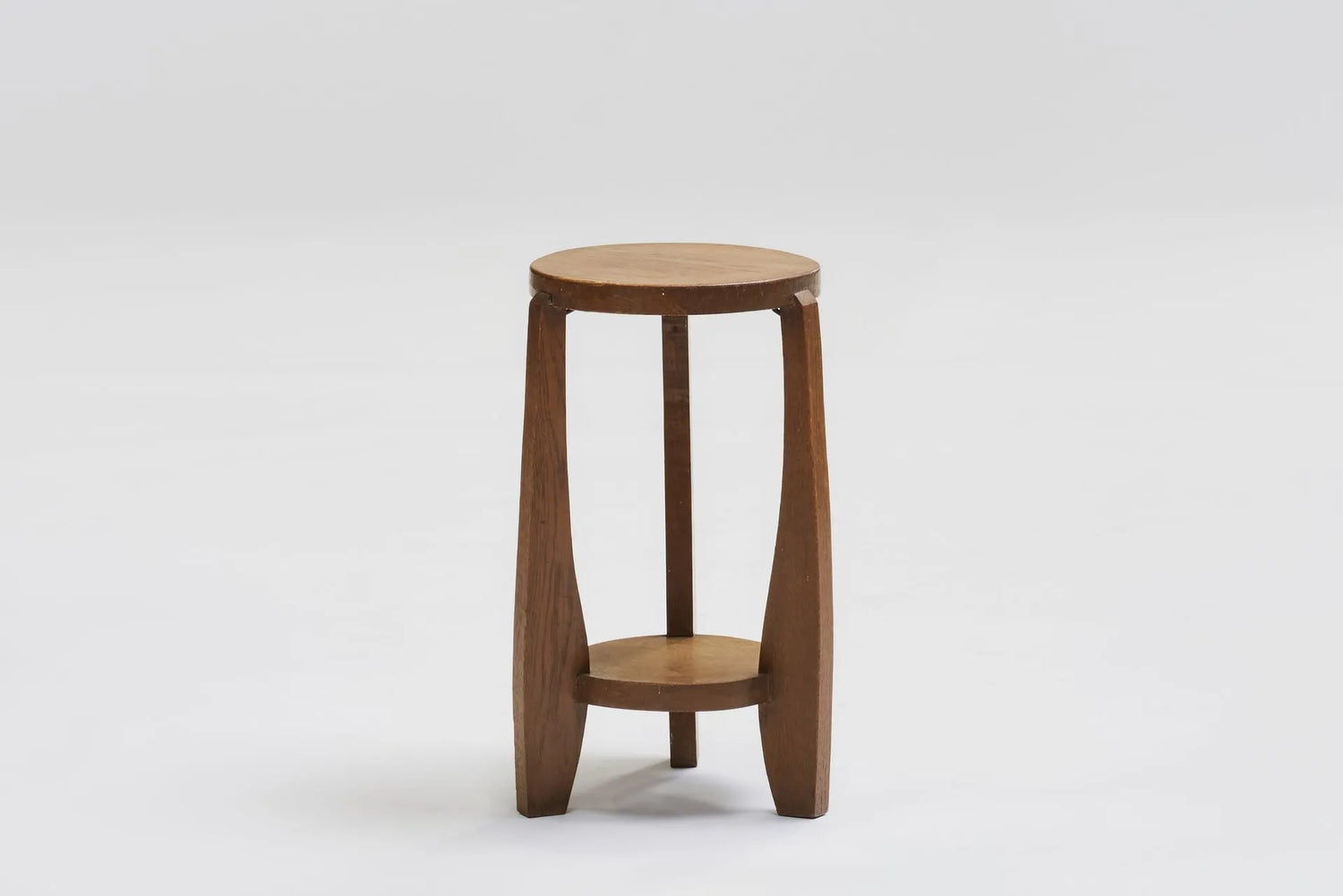 Art Deco oak side table, 1920s-1930s