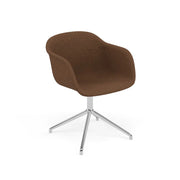 Fiber Armchair Swivel Base with Full Upholstery UK