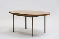 Mahogany dining table by Georges Frydman