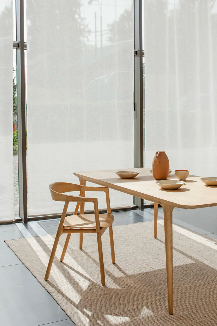 Muna Chair Wooden Seat
