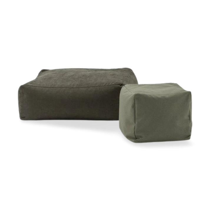 Soft Big Square Pouf