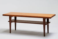 Teak coffee table, 1950s-1970s