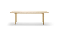 Bibolina Dining Table Rectangular - Wooden Legs