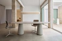 Dorik Meeting Table Outdoor - Oval 240x120 H74