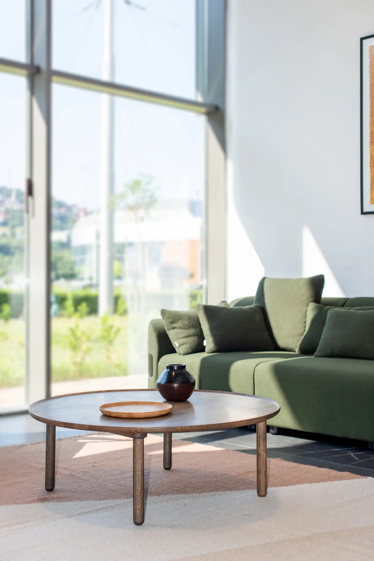 Table basse ronde Mu