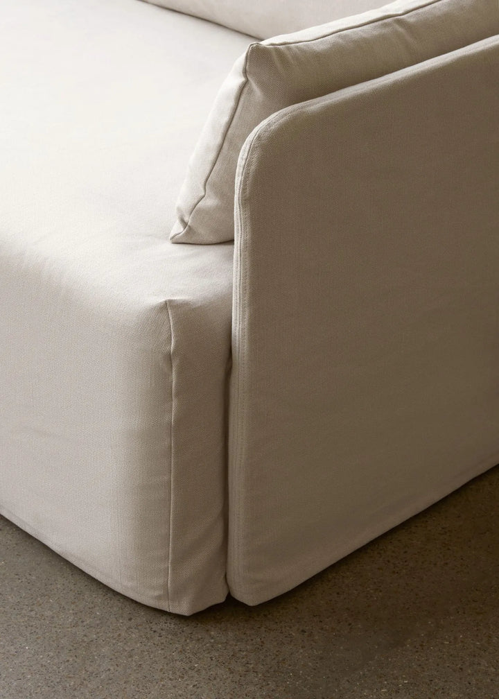 Offset Loose Cover Sofa - One Seater