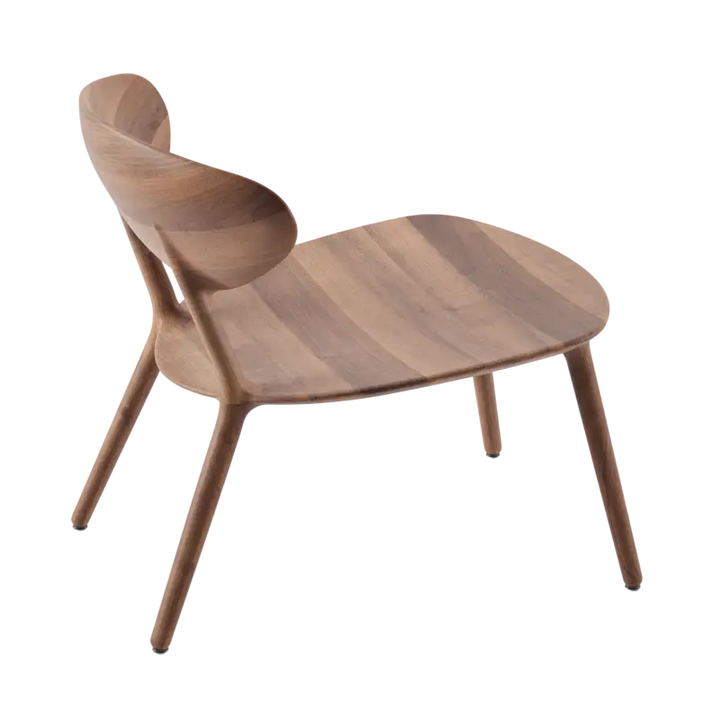 Chaise Longue Wu Assise En Bois