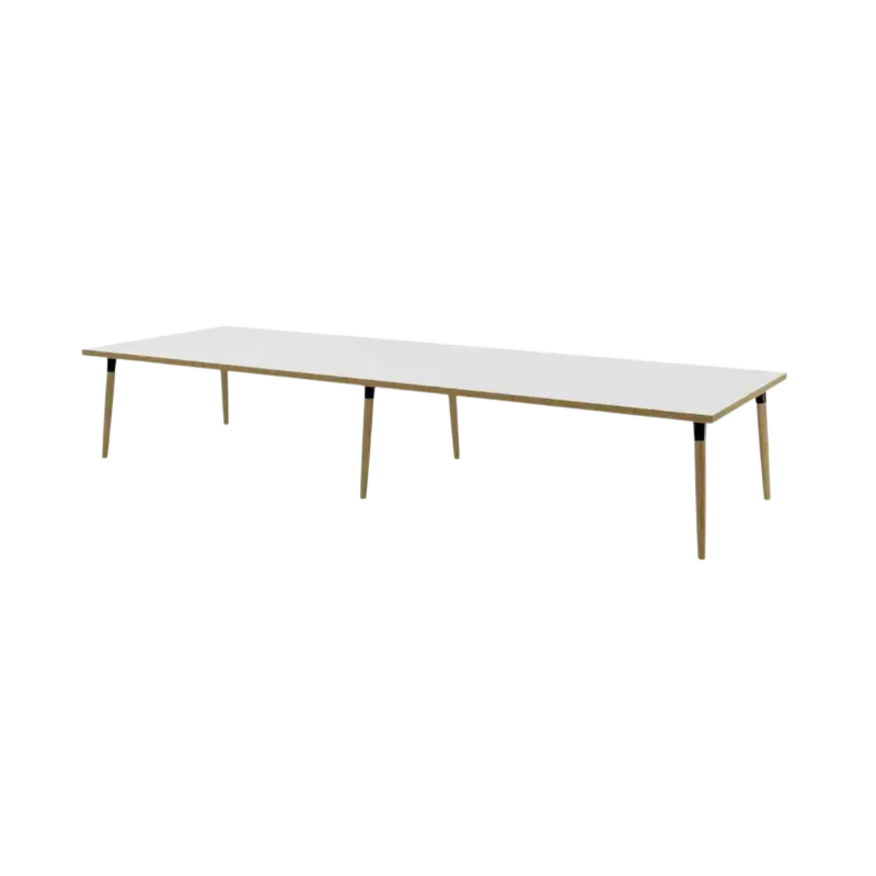 Scala Workstation Table 2 Tops and 6 Legs - Depth 160