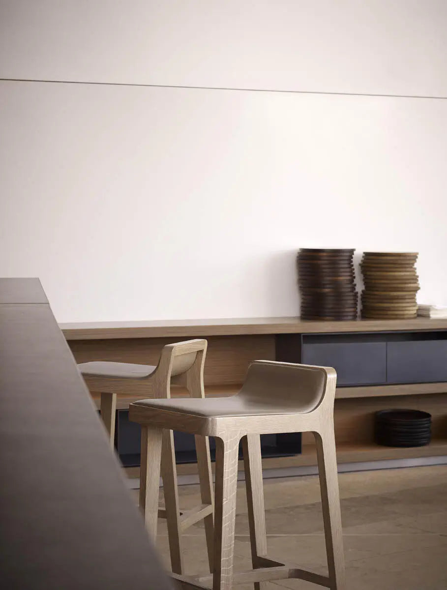 Emea Tabouret de comptoir 66 cm à dossier bas Siège avant tapissé