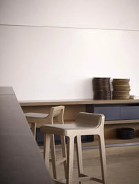 Emea Tabouret de comptoir 66 cm à dossier bas Siège avant tapissé