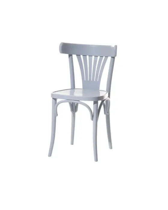 56 Chaise - Dossier Et Assise En Bois Massif/placage
