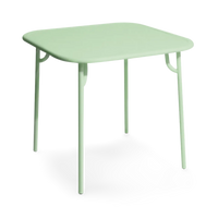 Week-End Plain Square Dining Table