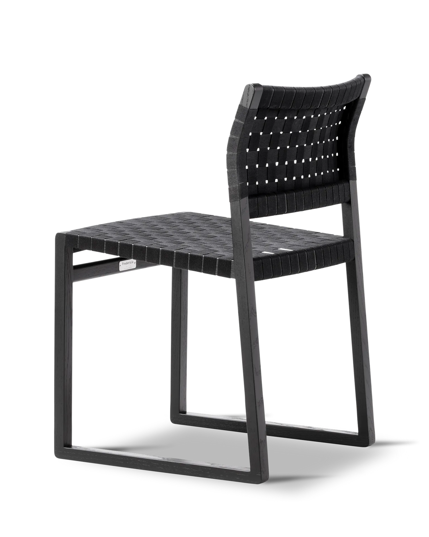 Chaise BM61 en rotin, modèle 3261