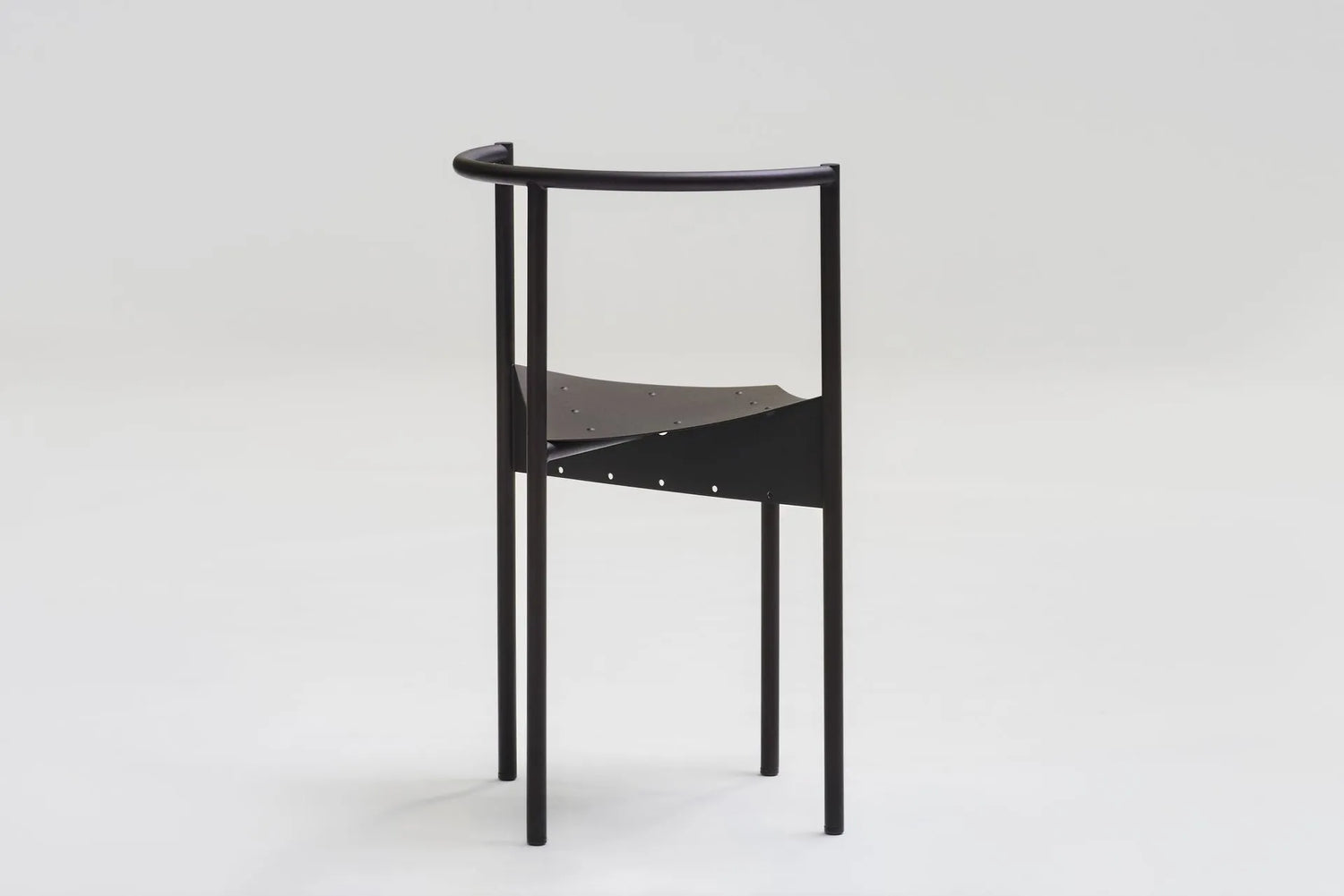 Set of 4 metal dining chairs 'Wendy Wright' by Philippe Starck