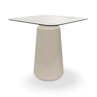 Dorik Contract Table Outdoor - Square 70x70 H74
