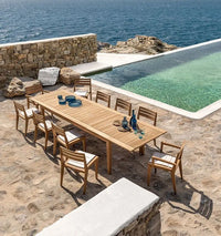 Ribot Rectangular Extendable Dining Table