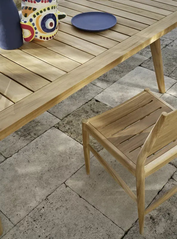 Eidos 23 Outdoor Chair with Optional detachable seat and back padding