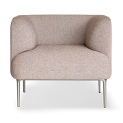 Cuic Two Colour Lounge Chair with Two Different Upholsteries