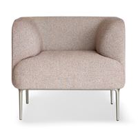 Cuic Two Colour Lounge Chair with Two Different Upholsteries