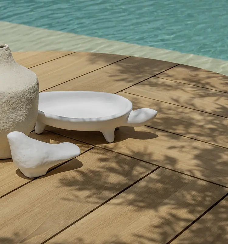 Table à manger ronde pour patio