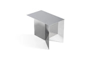 Slit Table Oblong - Mirror Polished Stainless Steel