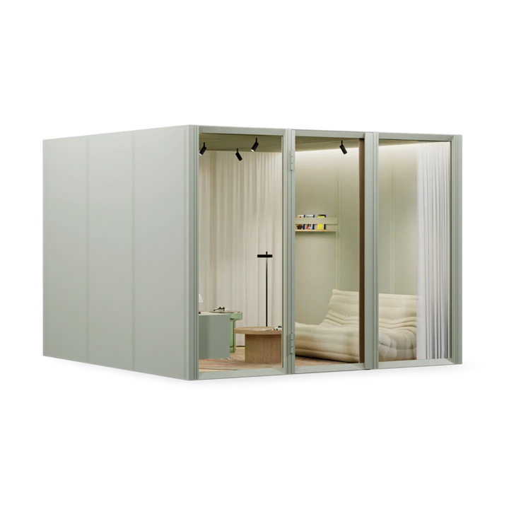 Mute Salon modulaire 3x3 - Toit fermé