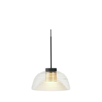 Lampe suspendue à deux niveaux