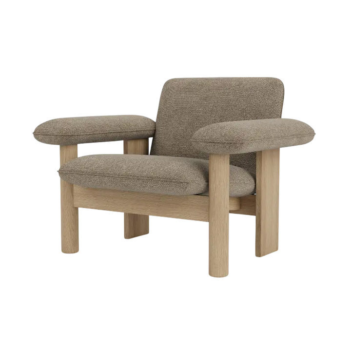 Chaise longue Brasilia à dossier bas