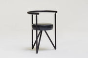 Set of 4 metal dining chairs 'Miss Dorn' by Philippe Starck