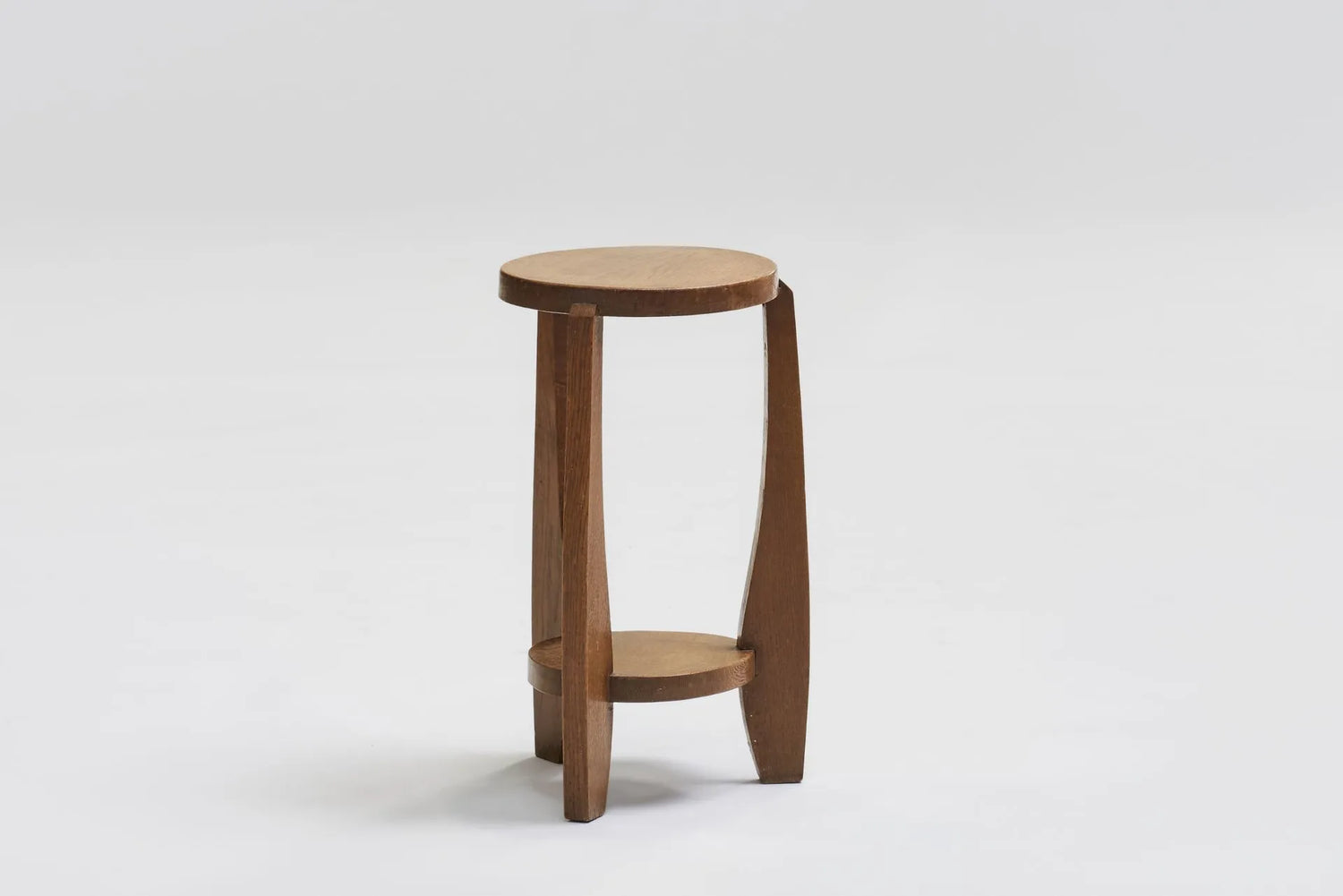 Art Deco oak side table, 1920s-1930s