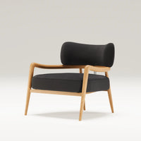 Botero Lounge Chair - Leather Texture