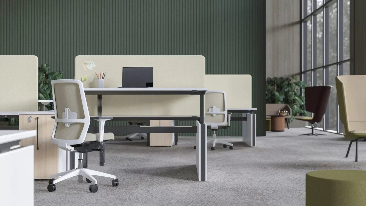 Motion - Height Adjustable Desk - 2 pers.