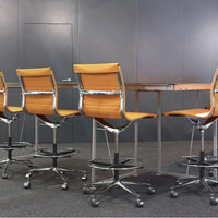 Una Chair Stool With Footring - 5 Star Base