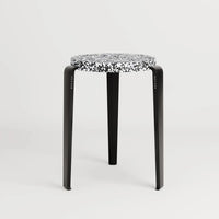 Lou Stool - Macchiato Recycled Plastic