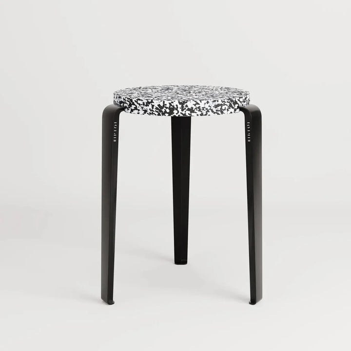 Lou Stool - Macchiato Recycled Plastic