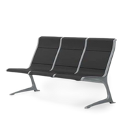 Passport Polyurethane 3 Seats Bench with Armrest