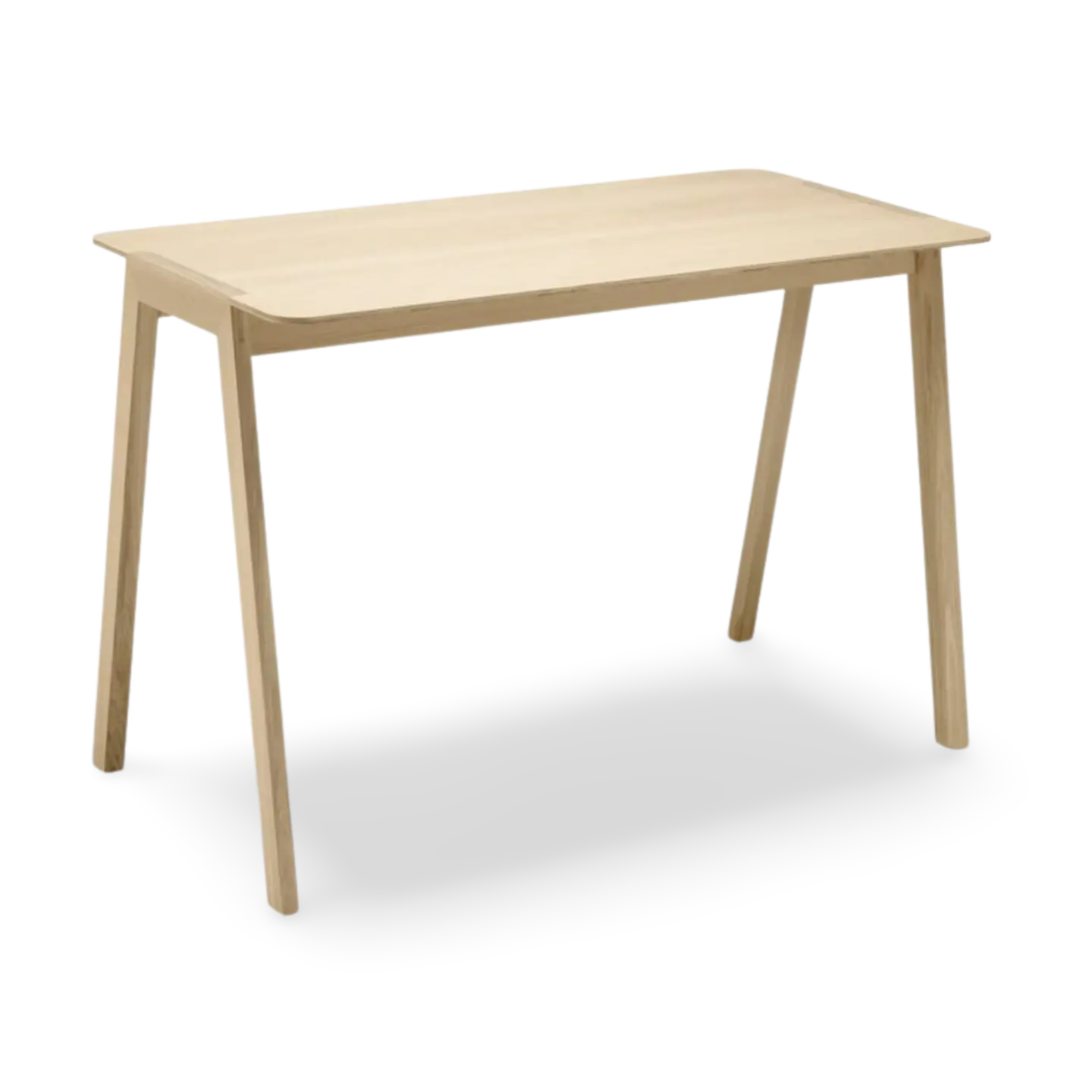 Table haute Heldu, plateau en chêne