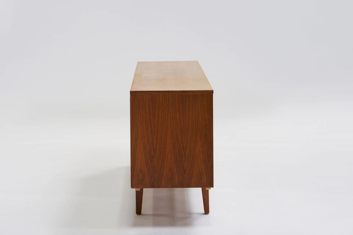 Walnut sideboard, 1950s-1970s